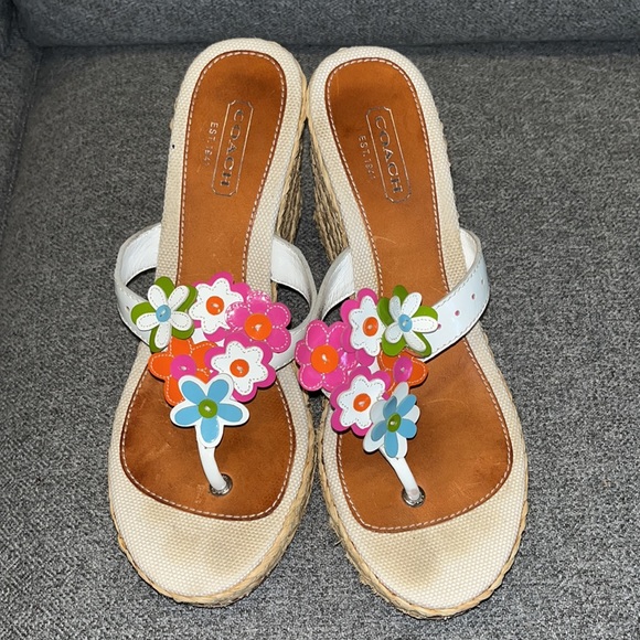 Coach wedge Barbiecore great condition - Picture 2 of 3